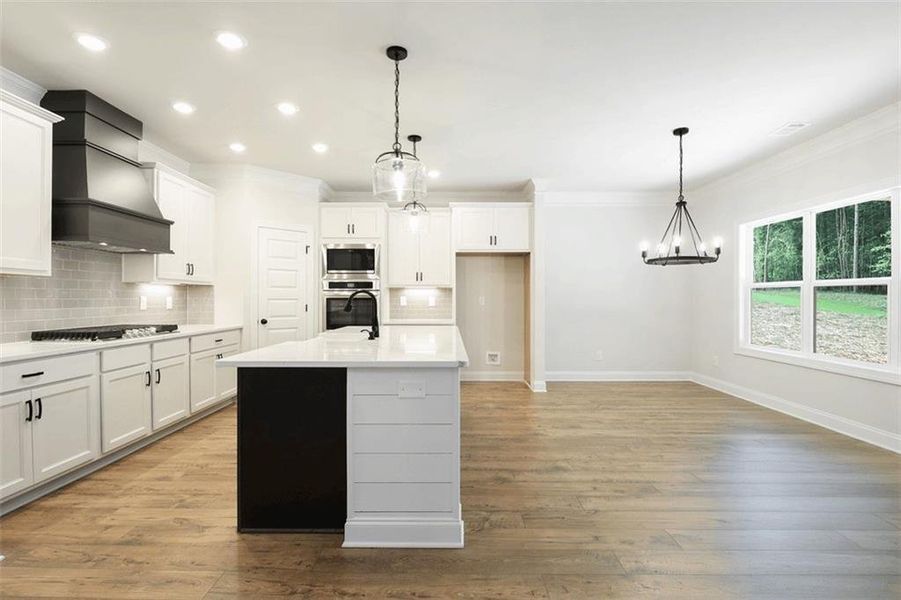 Furnished interior view inside a new home in Red Oak Ridge, Loganville (Image 6).