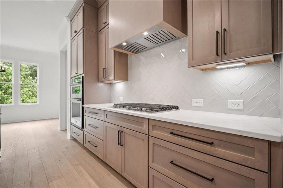 Furnished interior view inside a new home in Lakeside at River Green, Canton (Image 3).