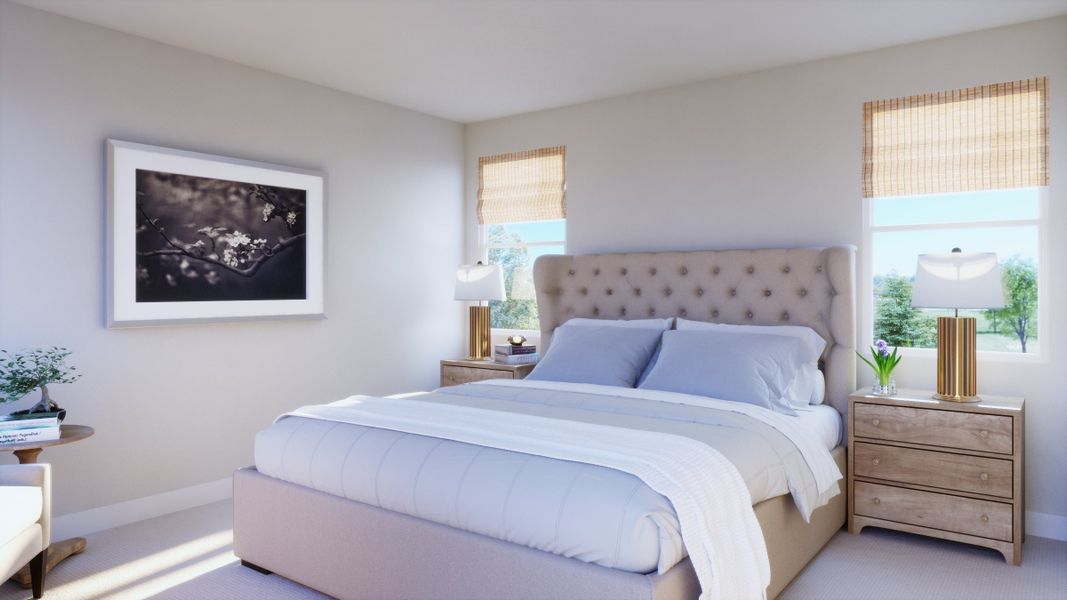 Representative furnished interior of a home built from the 3553 by Risewell Homes in Parkton Square, Kyle (Image 12). Representative furnished interior of a home built from the 3553 by Risewell Homes in Parkton Square, Kyle (Image 12).