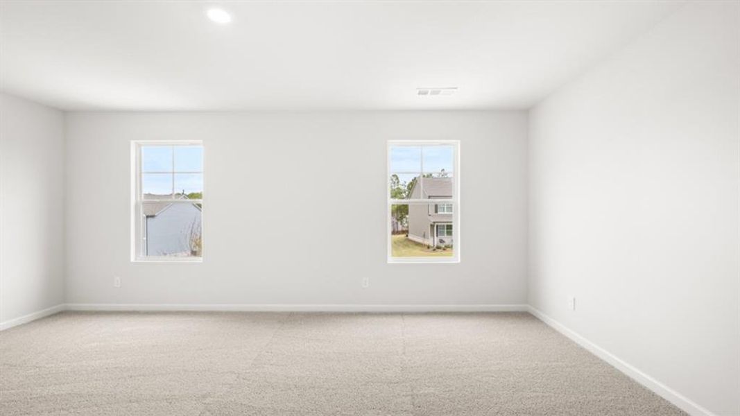 Spacious, unfurnished interior of a new home in Parkside at Carter Grove, Cartersville (Image 43).