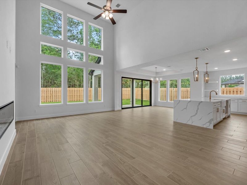 Spacious, unfurnished interior of a new home in COLTON®, Todd Mission (Image 21).