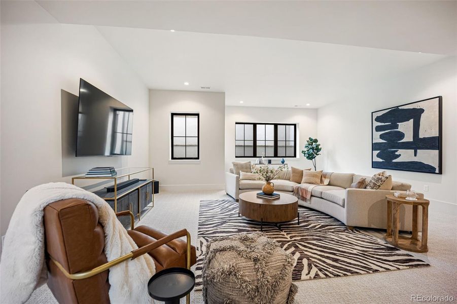 Furnished interior view inside a new home in , Colorado Springs (Image 13).