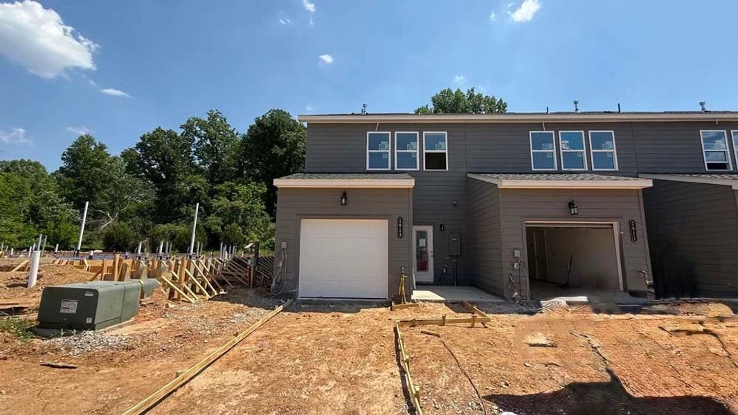 Rear Exterior Construction Progress