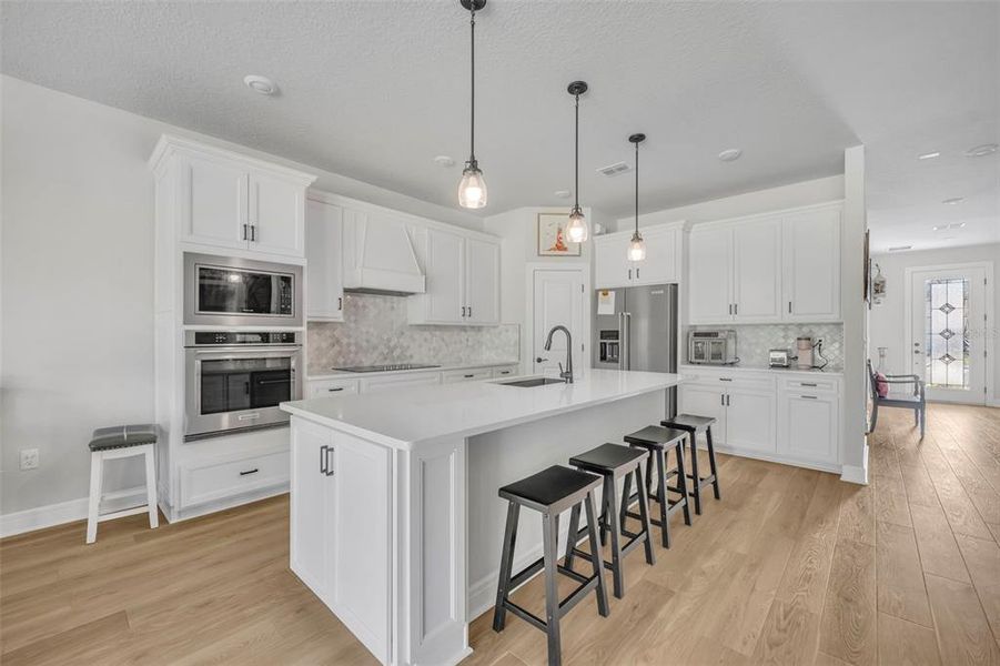 Furnished interior view inside a new home in , Clermont (Image 29).