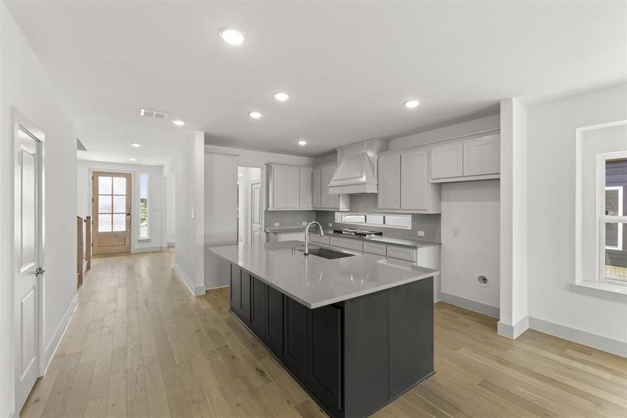 Furnished interior view inside a new home in Trails at Cottonwood Creek, Rockwall (Image 10).