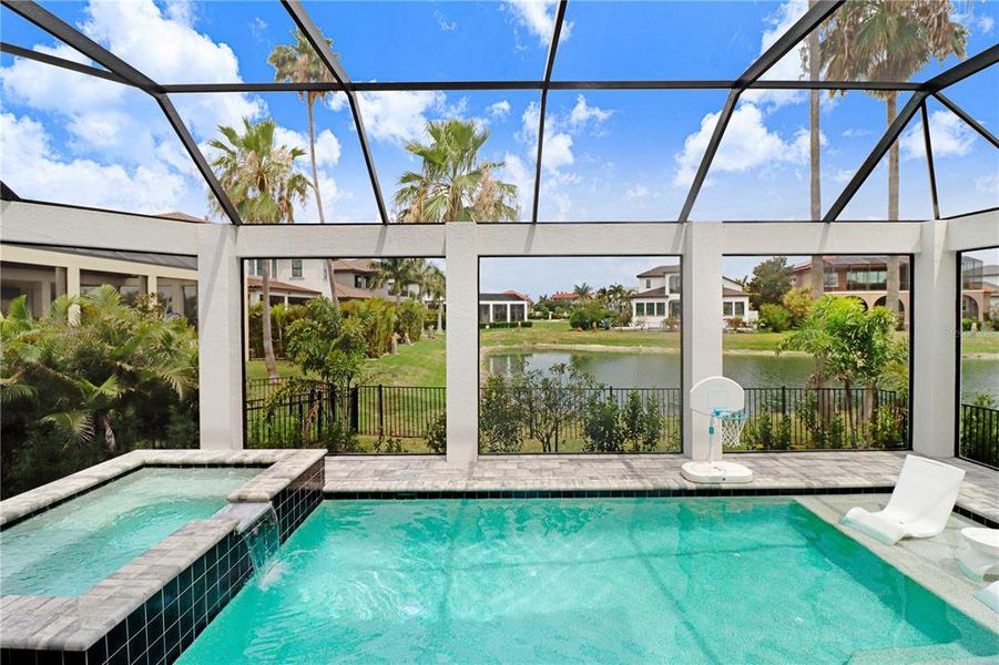 Exterior details and patio area of a home in , Apollo Beach (Image 28). Exterior details and patio area of a home in , Apollo Beach (Image 28).