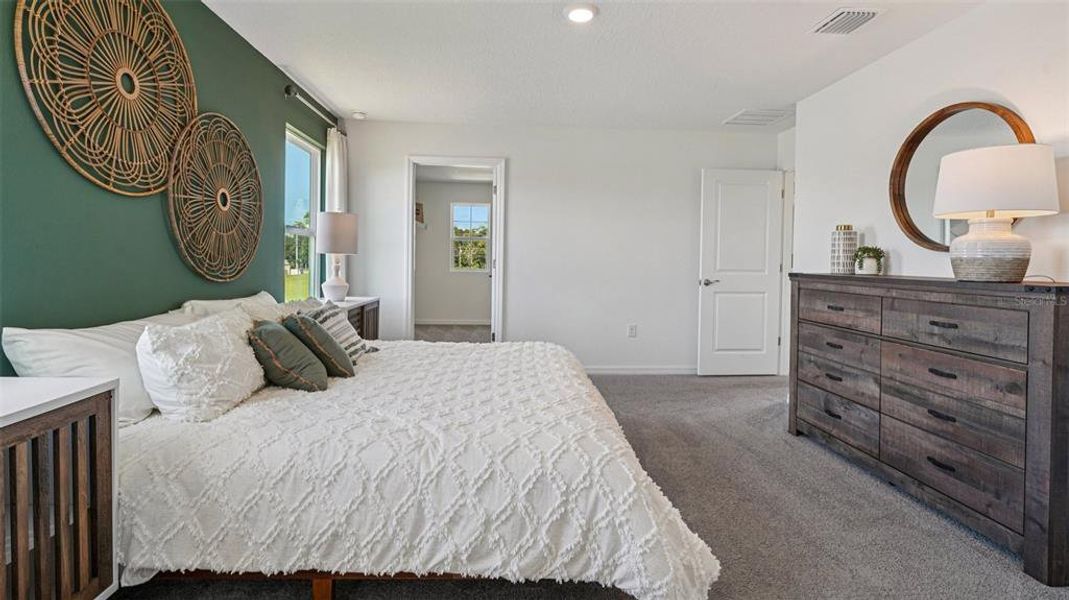 Furnished interior view inside a new home in Avalon Woods, Newberry (Image 11). Furnished interior view inside a new home in Avalon Woods, Newberry (Image 11).