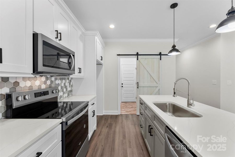 Furnished interior view inside a new home in , Gastonia (Image 12). Furnished interior view inside a new home in , Gastonia (Image 12).