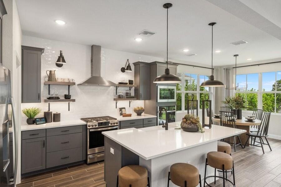 Furnished interior view inside a new home in , Port St. Lucie (Image 4).