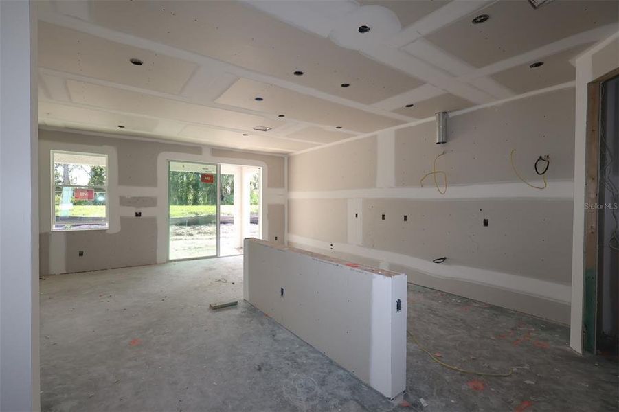 In-progress construction of a new home in Eden at Crossprairie, St. Cloud, FL (Image 6).