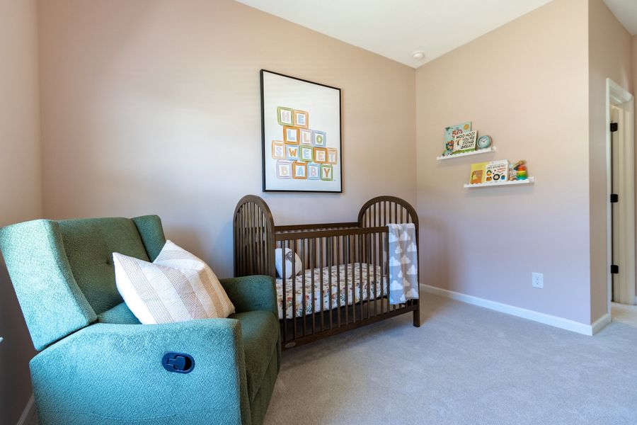 Furnished interior view inside a new home in Bryson Farms, Byron (Image 26). Furnished interior view inside a new home in Bryson Farms, Byron (Image 26).