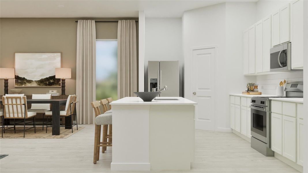 Furnished interior view inside a new home in Cotton Brook, Hutto (Image 25).