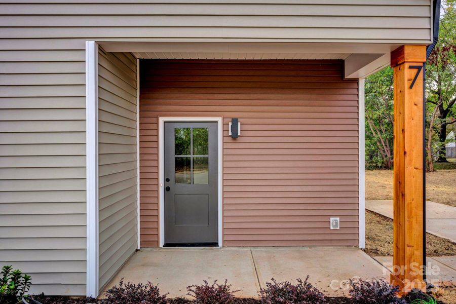 Exterior details and patio area of a home in , Salisbury (Image 2).