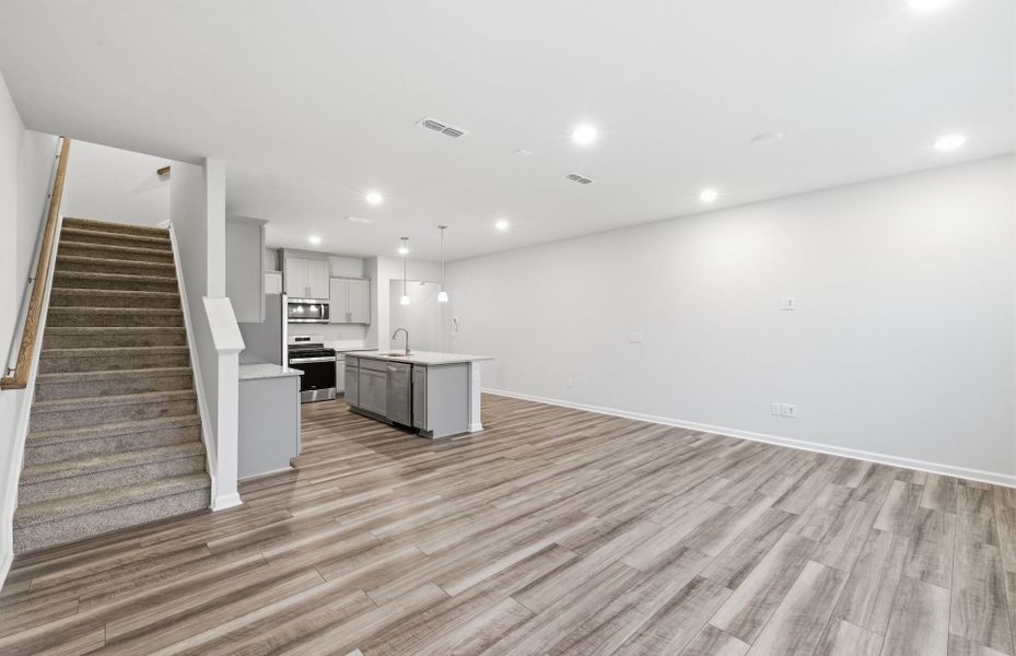 Spacious, unfurnished interior of a new home in McConnell Ridge, McLeansville (Image 24).