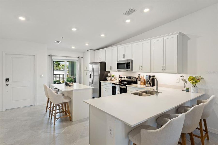 Furnished interior view inside a new home in , Punta Gorda (Image 3).