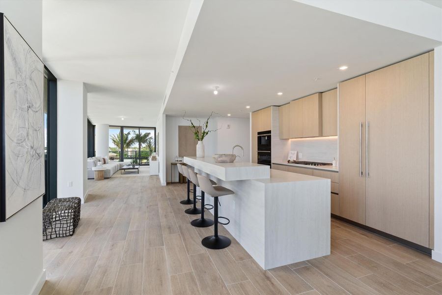 Furnished interior view inside a new home in Casamar, Pompano Beach (Image 4).
