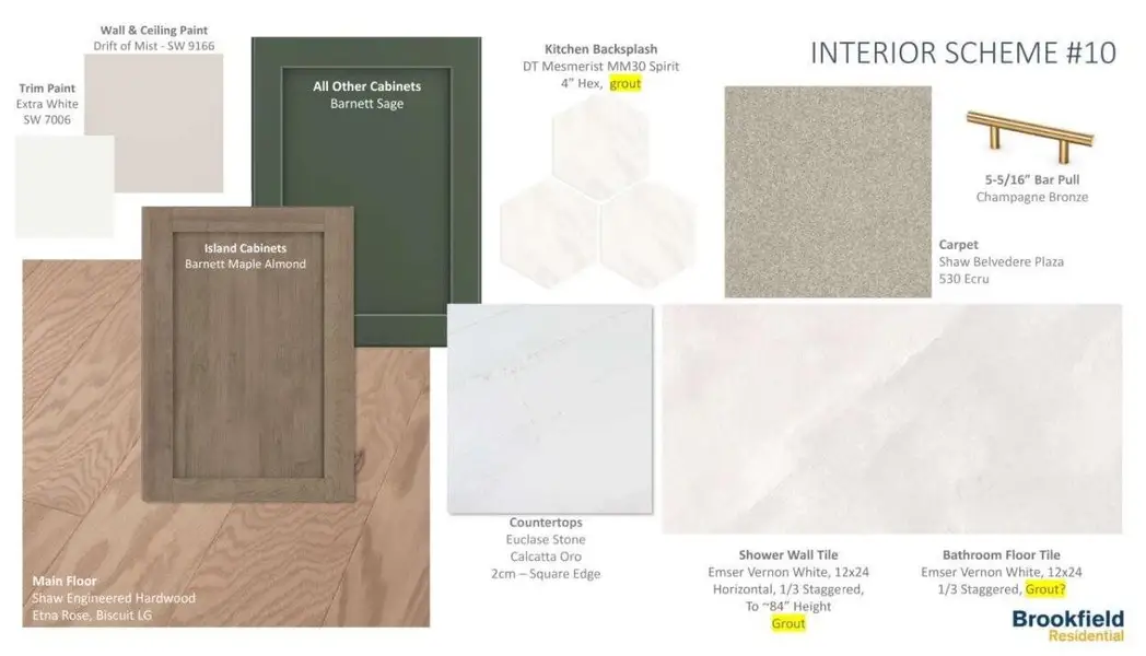 Sample of building materials used in homes in Elyson, Katy (Image 4). Sample of building materials used in homes in Elyson, Katy (Image 4).