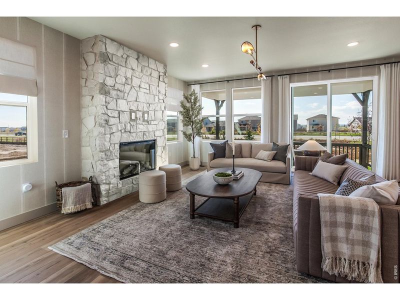 Furnished interior view inside a new home in , Windsor (Image 6).