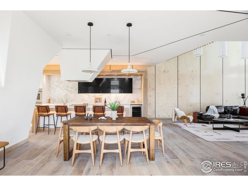 Furnished interior view inside a new home in , Boulder (Image 12). Furnished interior view inside a new home in , Boulder (Image 12).