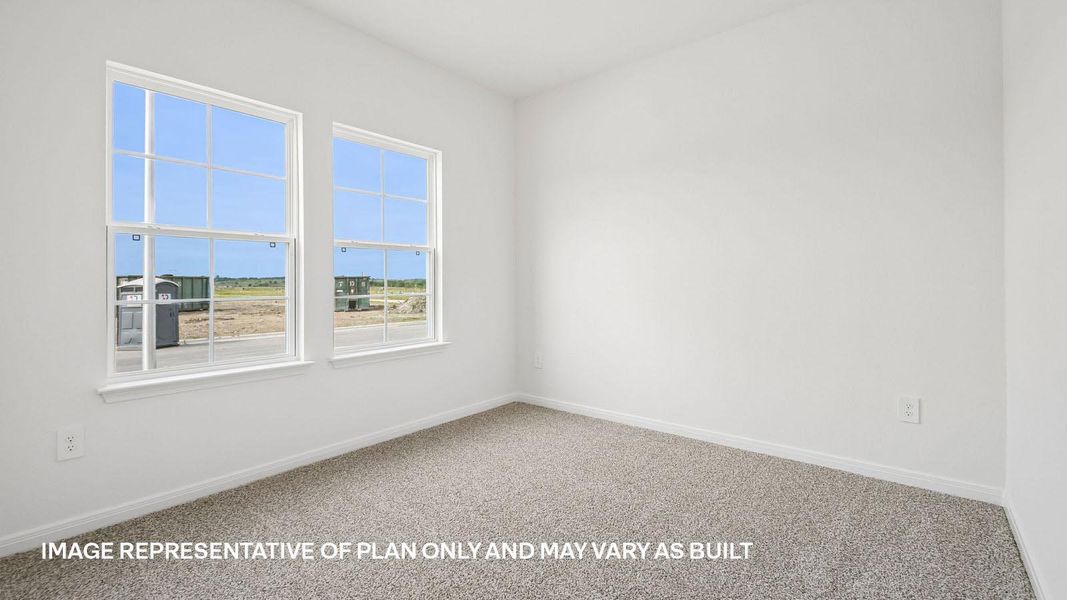 Spacious, unfurnished interior of a new home in Prairie Lakes, Buda (Image 21).