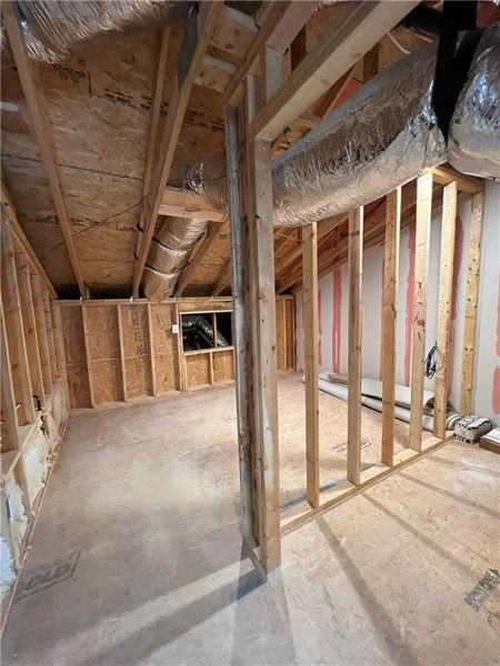 In-progress construction of a new home in , Canton, GA (Image 60).