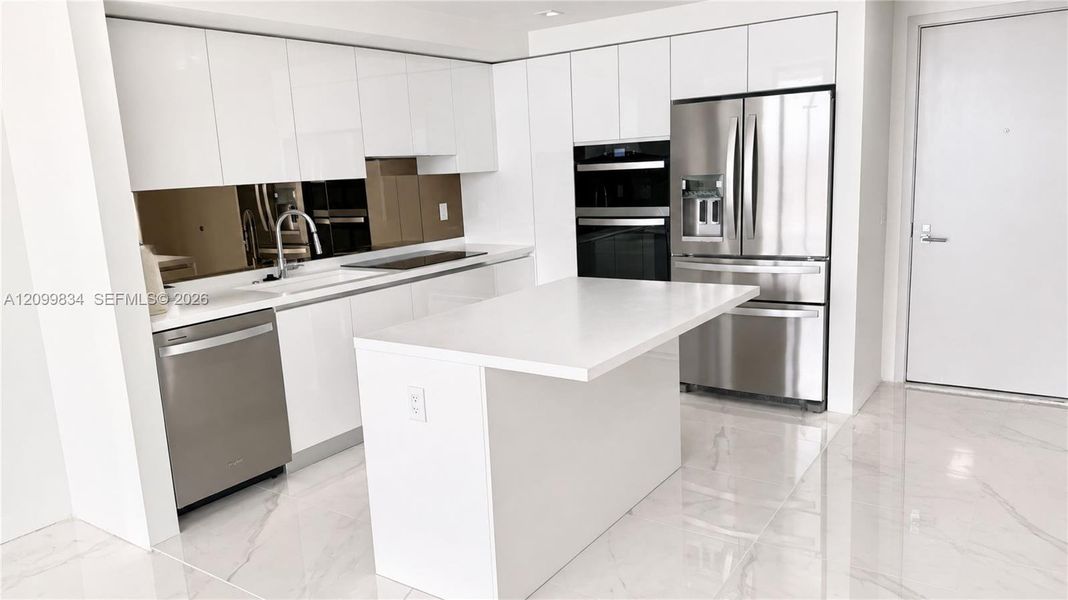Furnished interior view inside a new home in , Hallandale Beach (Image 7).