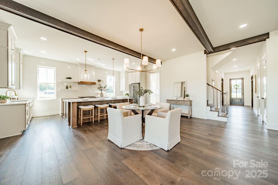 Furnished interior view inside a new home in , Rock Hill (Image 4).