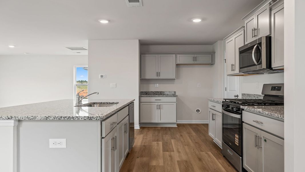 Furnished interior view inside a new home in Durbin Meadows, Fountain Inn (Image 8).