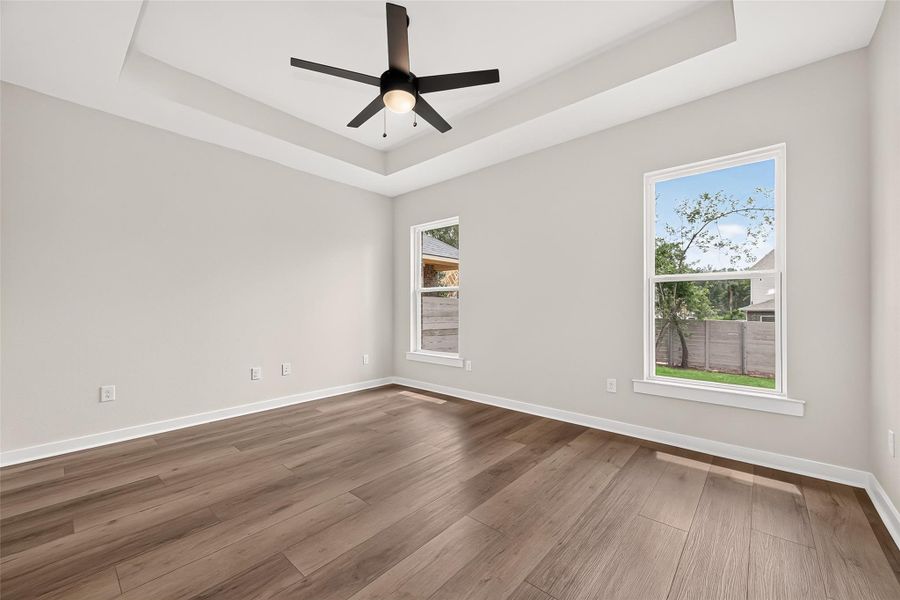 Spacious, unfurnished interior of a new home in Two Step Farm, Montgomery (Image 28). Spacious, unfurnished interior of a new home in Two Step Farm, Montgomery (Image 28).