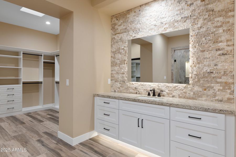 Spacious Primary Bathroom