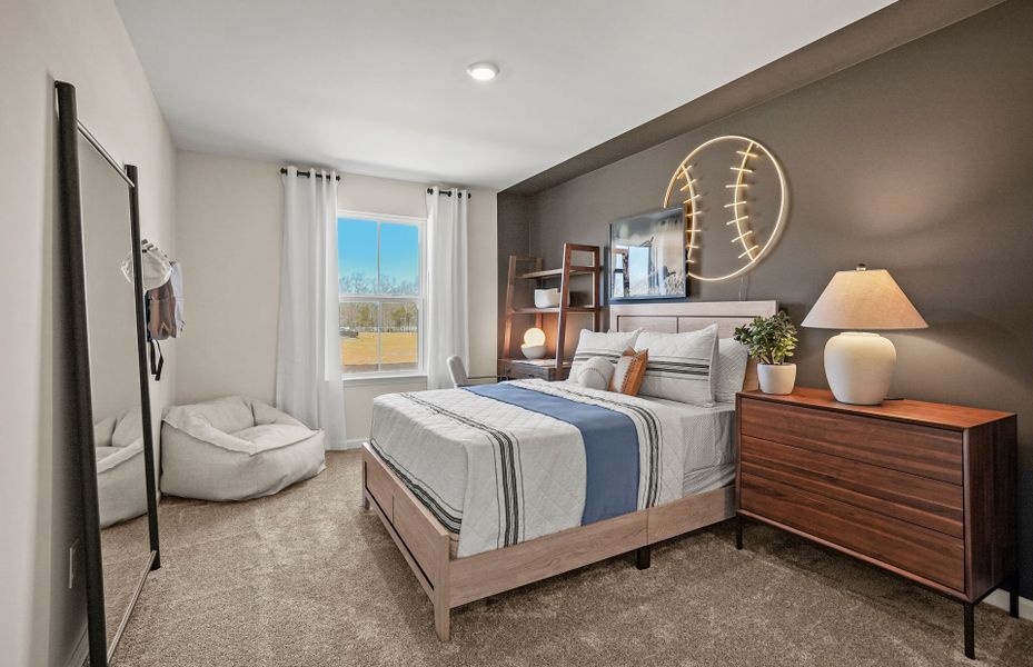 Furnished interior view inside a new home in Riverstone, Monroe (Image 14).