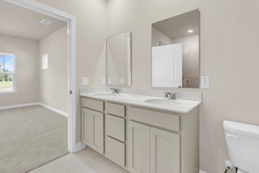Furnished interior view inside a new home in Hammock Walk at Nexton, Summerville (Image 9).
