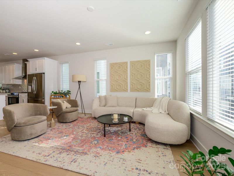 Furnished interior view inside a new home in LOSO Terraces, Charlotte (Image 19).