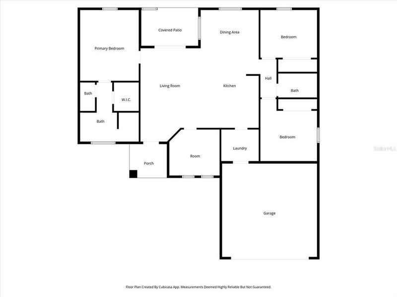 2D floor plan layout of this home in , Port Charlotte, FL (Image 5).