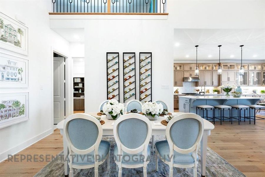 Furnished interior view inside a new home in Sonoma Verde: 70ft. lots, McLendon-Chisholm (Image 6). Furnished interior view inside a new home in Sonoma Verde: 70ft. lots, McLendon-Chisholm (Image 6).