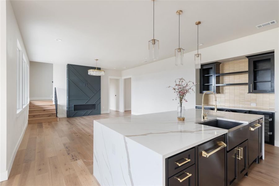 Furnished interior view inside a new home in , Jonestown (Image 6).