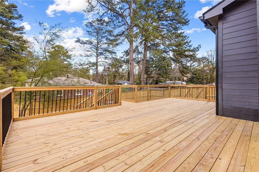 Exterior details and patio area of a home in , Atlanta (Image 3). Exterior details and patio area of a home in , Atlanta (Image 3).