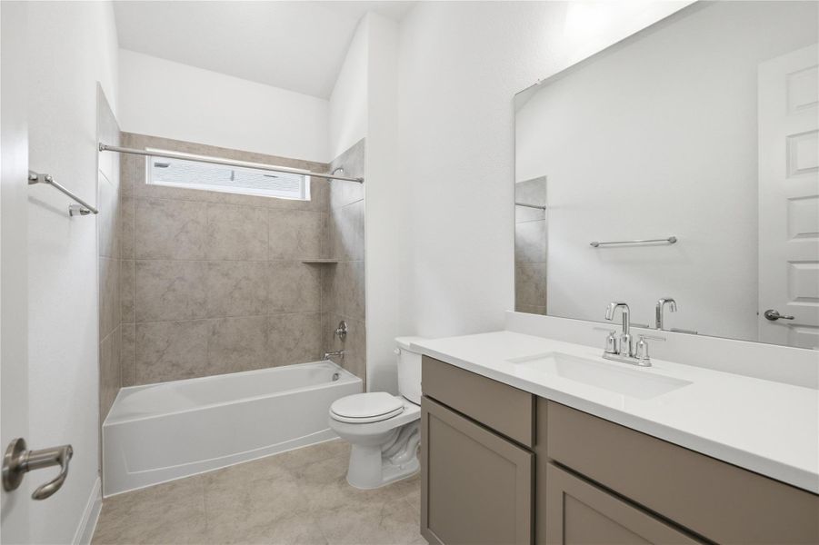 Furnished interior view inside a new home in Preserve at Lakeside Meadows, Pflugerville (Image 10).
