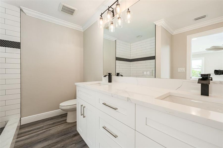 Furnished interior view inside a new home in , Tampa (Image 11).