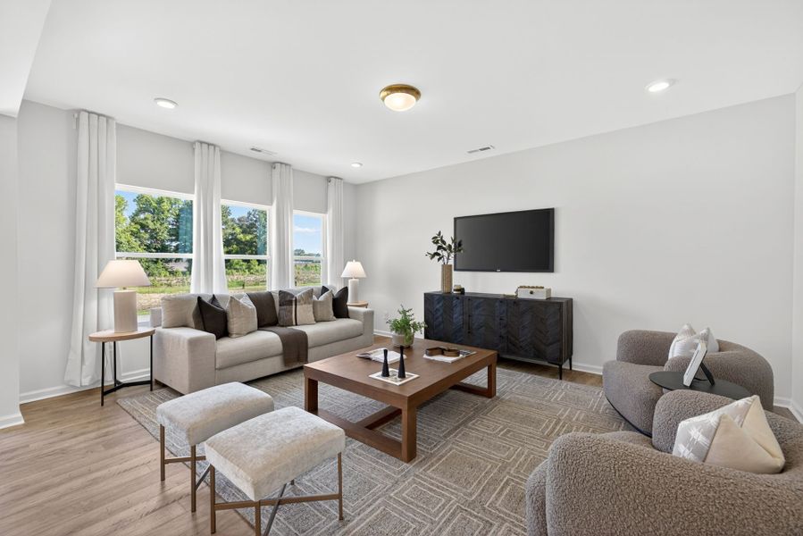 Furnished interior view inside a new home in Nathans Ridge, Lillington (Image 11).