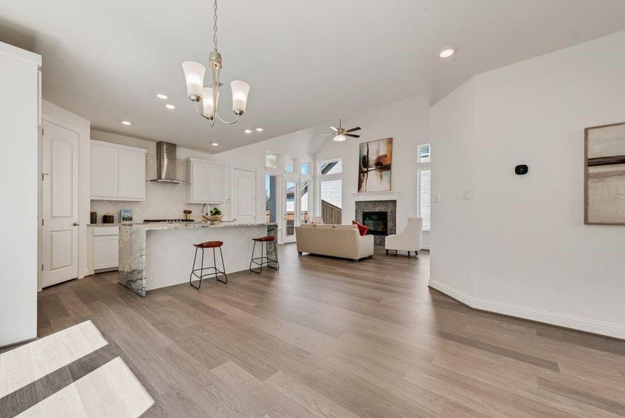 Spacious, unfurnished interior of a new home in Trails at Cottonwood Creek, Rowlett (Image 19).