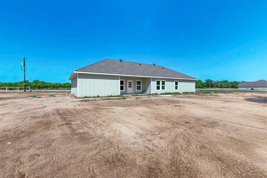 Exterior details and patio area of a home in , Sunset (Image 3).