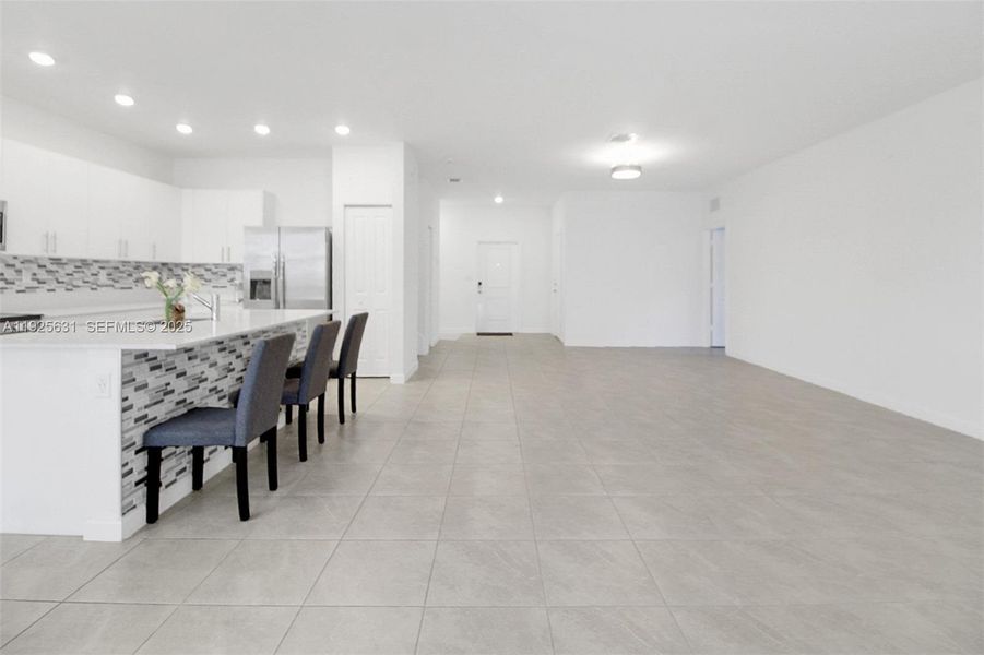 Furnished interior view inside a new home in , Homestead (Image 6). Furnished interior view inside a new home in , Homestead (Image 6).