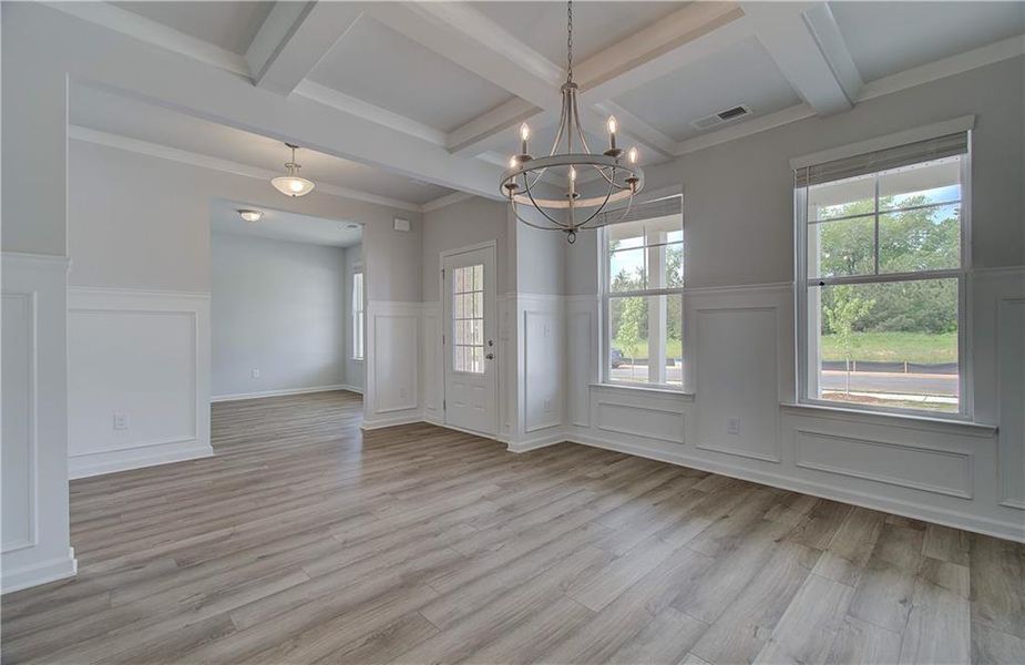 Spacious, unfurnished interior of a new home in Cambria at Traditions, Hampton (Image 25). Spacious, unfurnished interior of a new home in Cambria at Traditions, Hampton (Image 25).