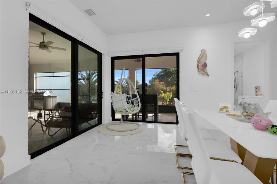 Furnished interior view inside a new home in , Lehigh Acres (Image 4). Furnished interior view inside a new home in , Lehigh Acres (Image 4).