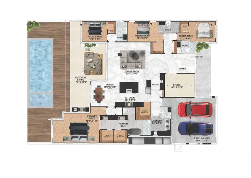 Rio Vista Floorplan