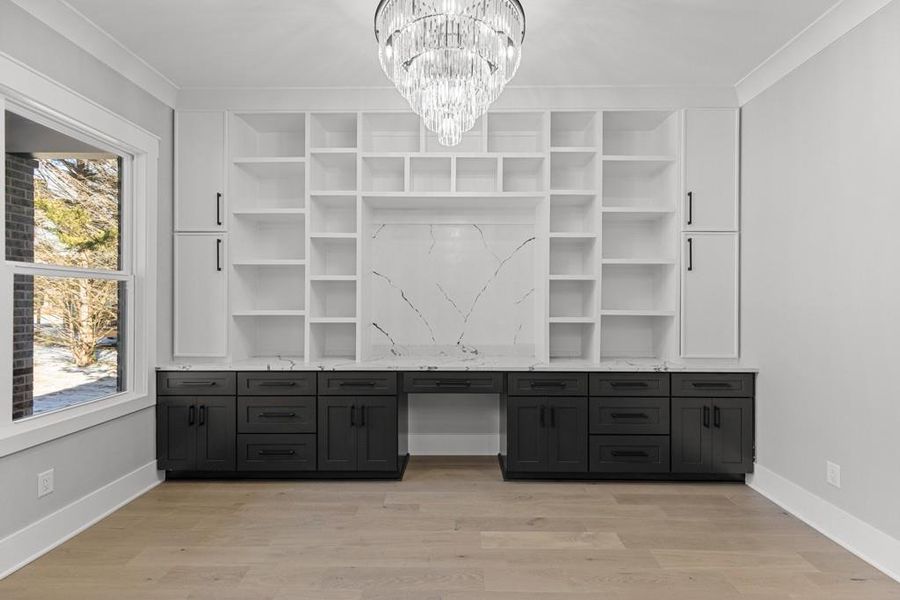 Furnished interior view inside a new home in , Buford (Image 15).