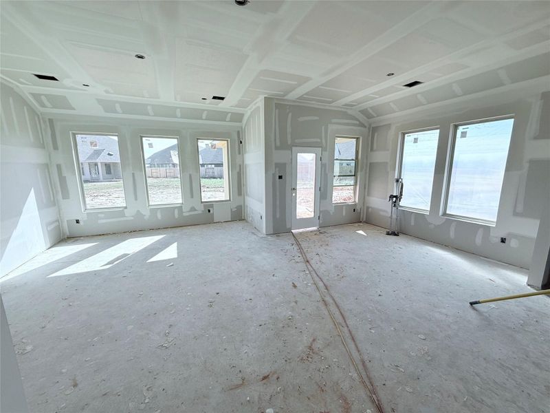 Living and dining room