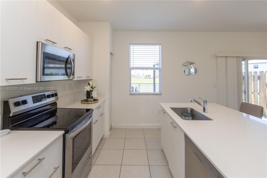 Furnished interior view inside a new home in , Miami (Image 11).