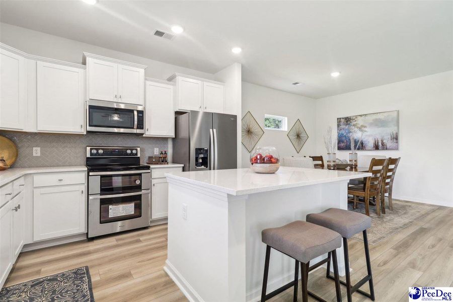 Furnished interior view inside a new home in Southern Columns, Florence (Image 4).